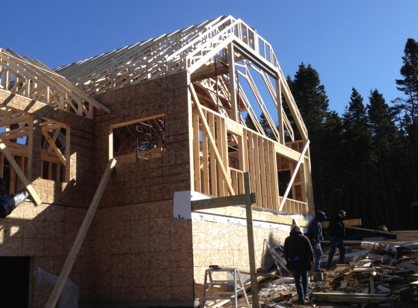 <span>Current Build:</span> Ocean view home in Shad Bay