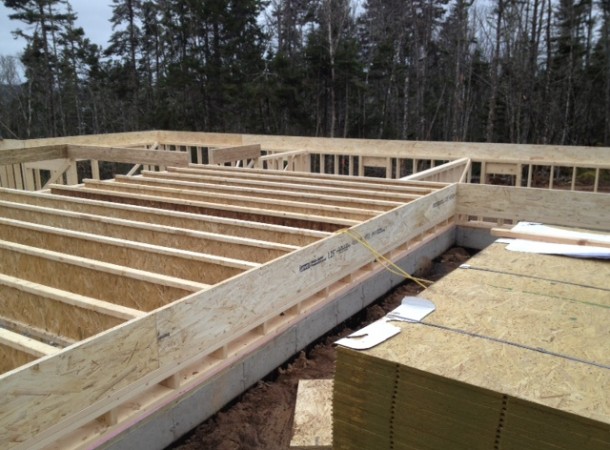 <span>First floor framing:</span>